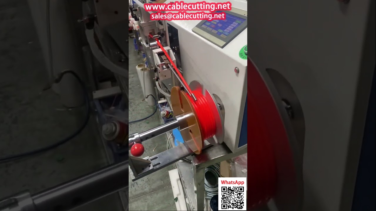 Machine de Fractionnement Compteuse pour Tube PE   Petites Longueurs