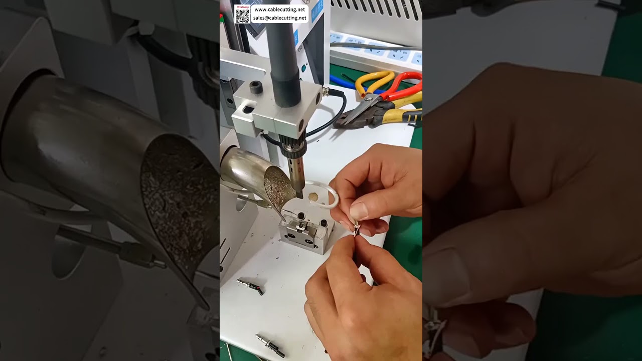 Máquina de Soldar para Clavijas de 3 Pines: Fácil de Operar, Soldadura Rápida para Ensamblaje de Cables