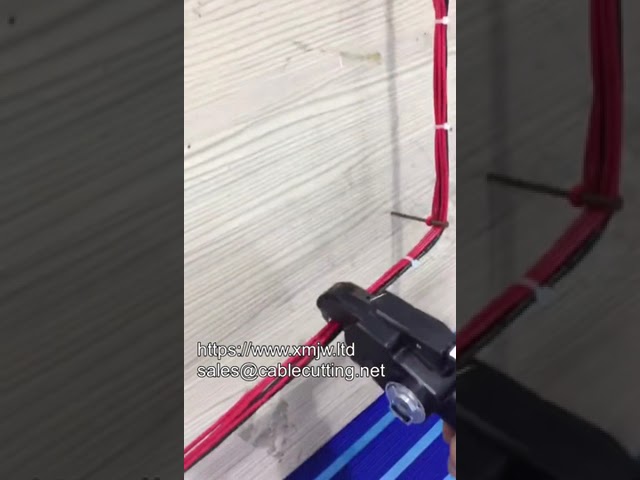 Máquina automática de atado con bridas de nylon | Fabricante en Dongguan WPM-12