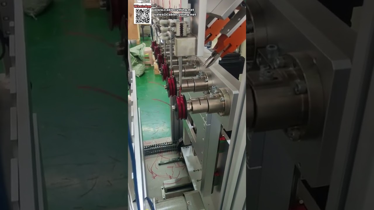 Máquina bobinadora automática de 6 ejes para producción de carretes de cabezal de desbrozadora