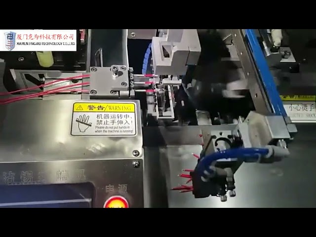 Máquina Procesadora de Cables: Cortadora, Peladora, Trenzadora, Crimpadora y Estañadora Automática