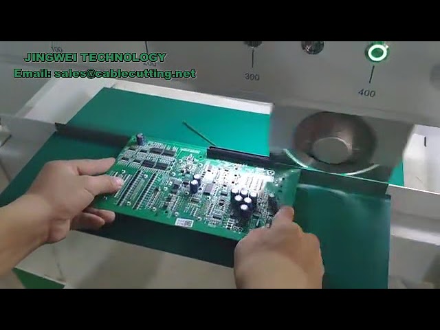 Máquina divisora inteligente de corte en V con cuchillo viajero
