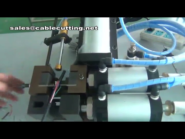Máquina Peladora Neumática de Cables Eléctricos – Pelacables Industrial de Precisión