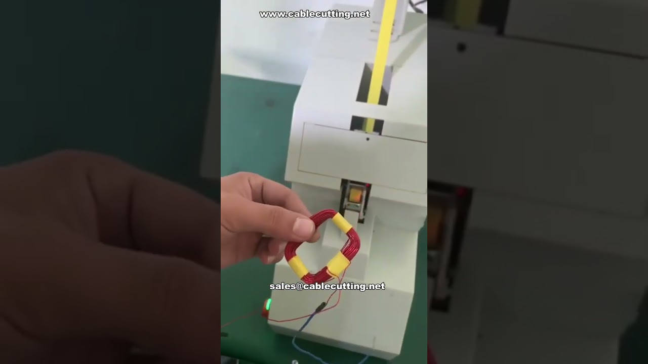 Máquina de encintado de bobinas de alta velocidad: ciclo en menos de 2 segundos, ahorra mano de obra y tiempo | Fabricante de automatización