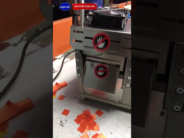 Máquina Automática de Corte de Cinta de Satén para Tubos
