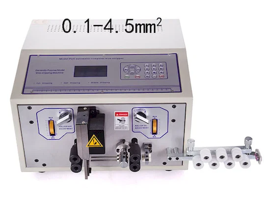 Máquina Automática Peladora de Cables WPM-09C - Máquina de Corte y Pelado de Cables