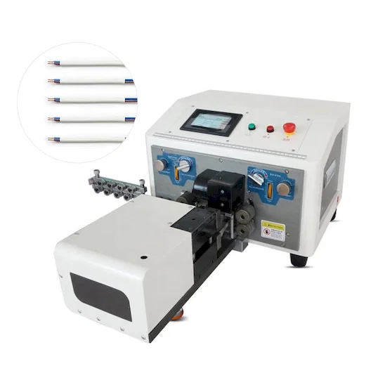 Procesadora de Cable Plano de Doble Capa WPM-320 - Máquina de Corte y Pelado de Cables