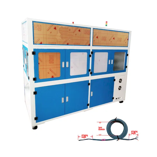 Procesadora Automática de Cable de Alimentación WPM-CRT-03M - Máquina de Bobinado y Atado de Cables