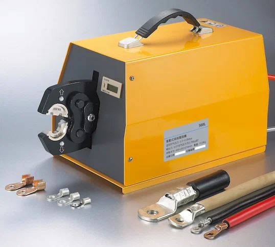 Máquina Neumática de Engarzar Terminales WPM-300L - Máquina Crimpado Semiautomática