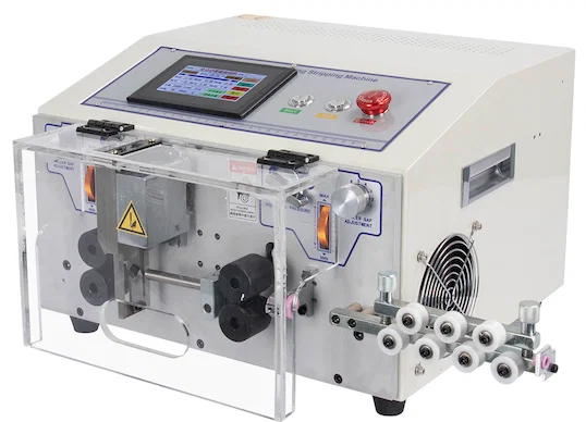 Cortadora Peladora de Cables con Pantalla Táctil (0.1-10mm2) - Máquina Automática de Pelado de Cables