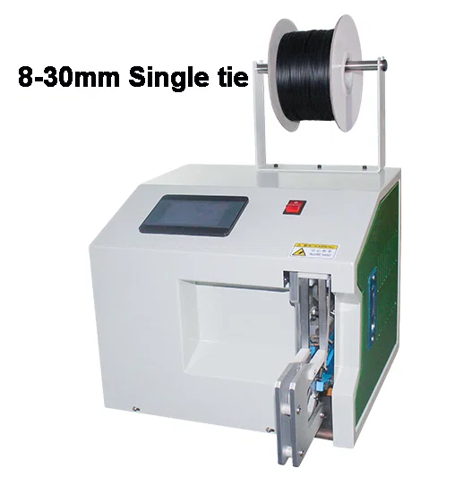 Máquina de Atado con Precinto (Twist Tie) WPM-845B - Máquina de Bobinado y Atado de Cables